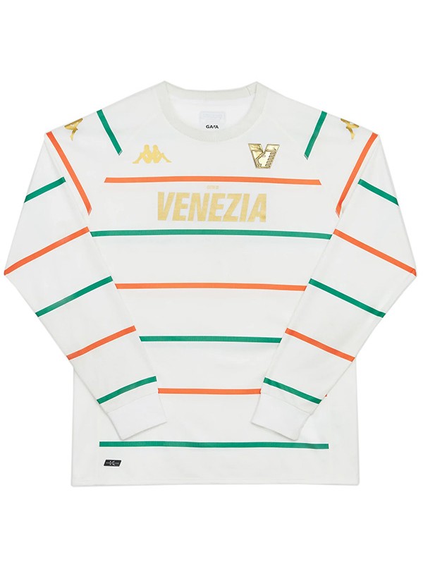 Venezia away long sleeve jersey soccer uniform men's second football kit tops sport shirt 2022-2023