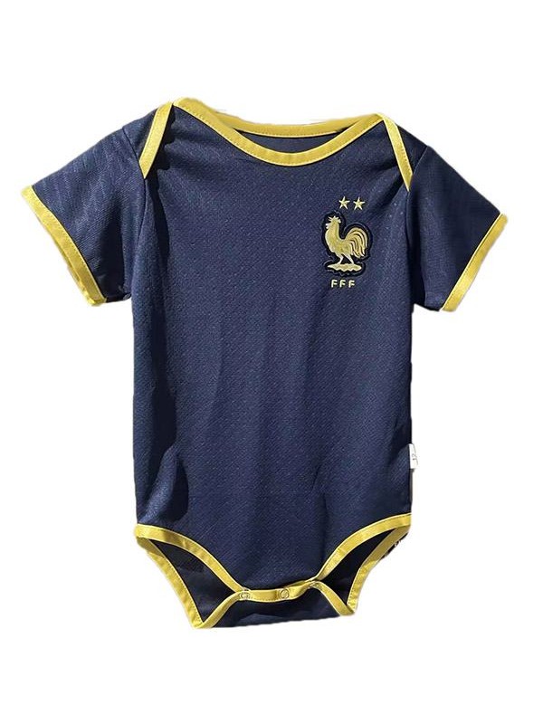 France home baby onesie first newborn baby summer clothes one-piece jumpsuit 2022 world cup
