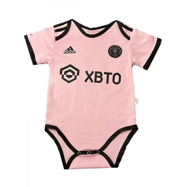 Inter Miami home baby onesie mini newborn bodysuit summer clothes one-piece jumpsuit 2023