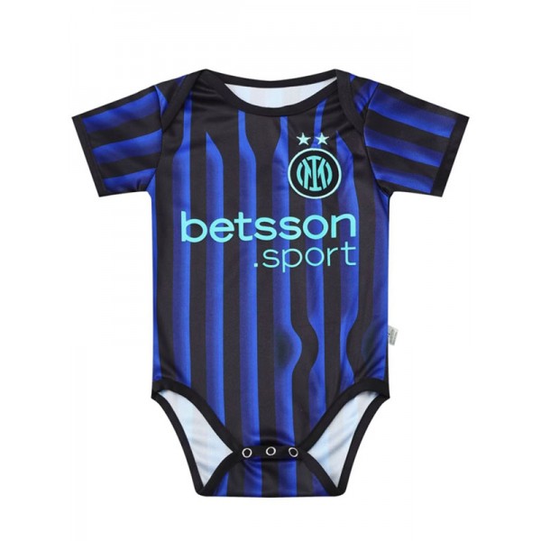 Inter milan home baby onesie mini body intera 2025-2026