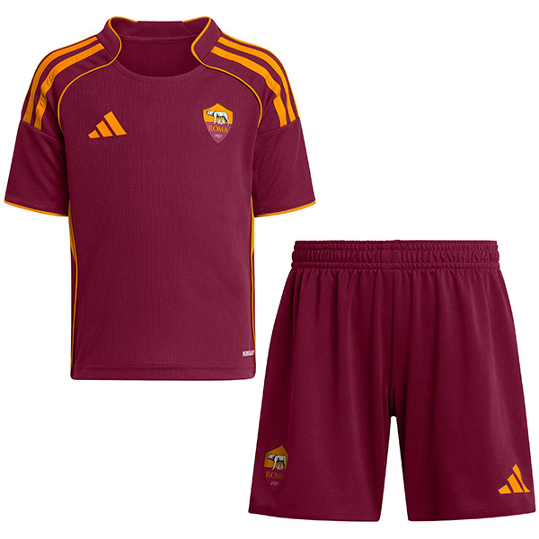 AS Roma maglia da calcio per bambini kit da calcio per neonati mini maglia da calcio per bambini uniformi giovanili 2025-2026