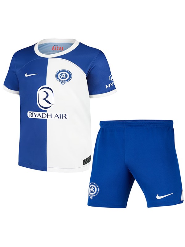 Atlético de Madrid kids jersey 120 anniversary kit children blue football mini shirt soccer youth uniforms 2023-2024
