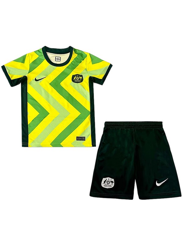 Australia maglia home bambini mini divise giovanili coppa mondo 2026
