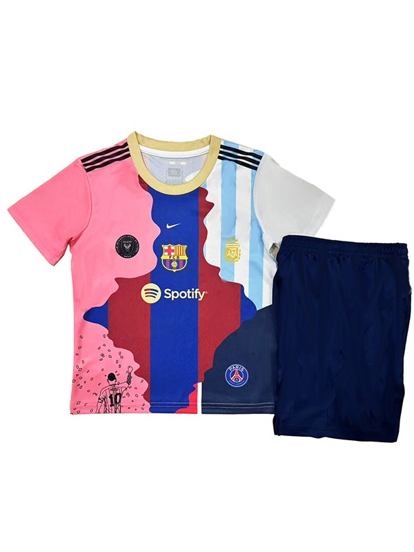 Barcelona maglia speciale Messi 10 per bambini kit da calcio PSG per bambini mini maglia da calcio Inter Miami uniformi giovanili 2025-2026
