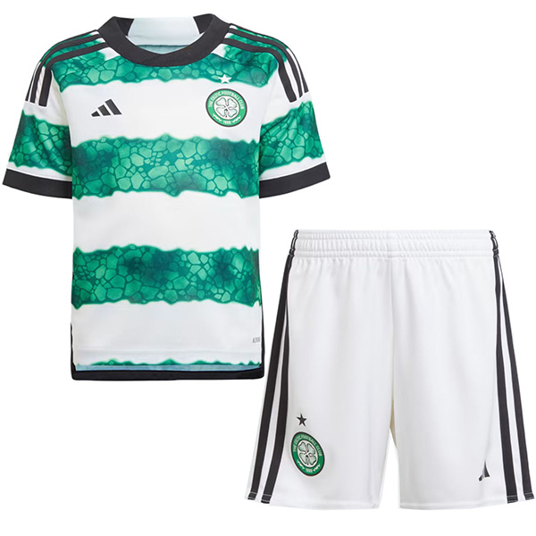 Celtic home kids jersey soccer kit children first football mini shirt youth uniforms 2023-2024