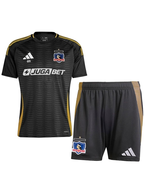 Colo Colo maglia da calcio per bambini in trasferta kit da calcio per bambini seconda maglia da calcio mini uniformi giovanili 2025-2026