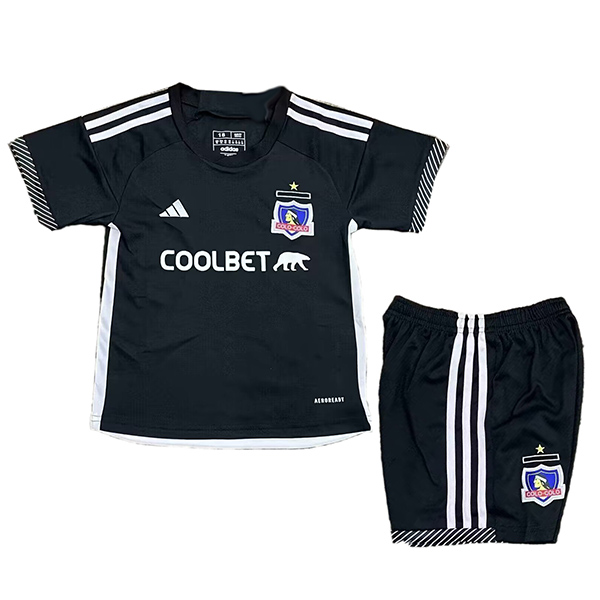  Colo-Colo away kids jersey soccer kit children second football shirt mini youth uniforms 2024-2025