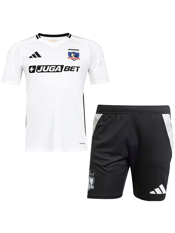 Colo Colo maglia da calcio per bambini kit da calcio per bambini prima maglia da calcio mini uniformi giovanili 2025-2026