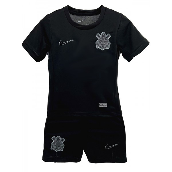 Corinthians away kids jersey soccer kit children second football mini shirt youth uniforms 2024-2025