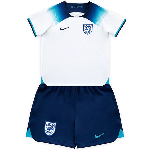 England home kids kit soccer children first football mini shirt youth uniforms 2022 world cup