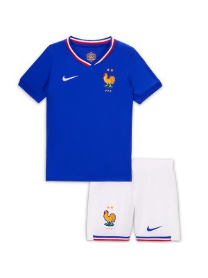 France home kids jersey soccer kit children first football mini shirt youth uniforms 2024-2025