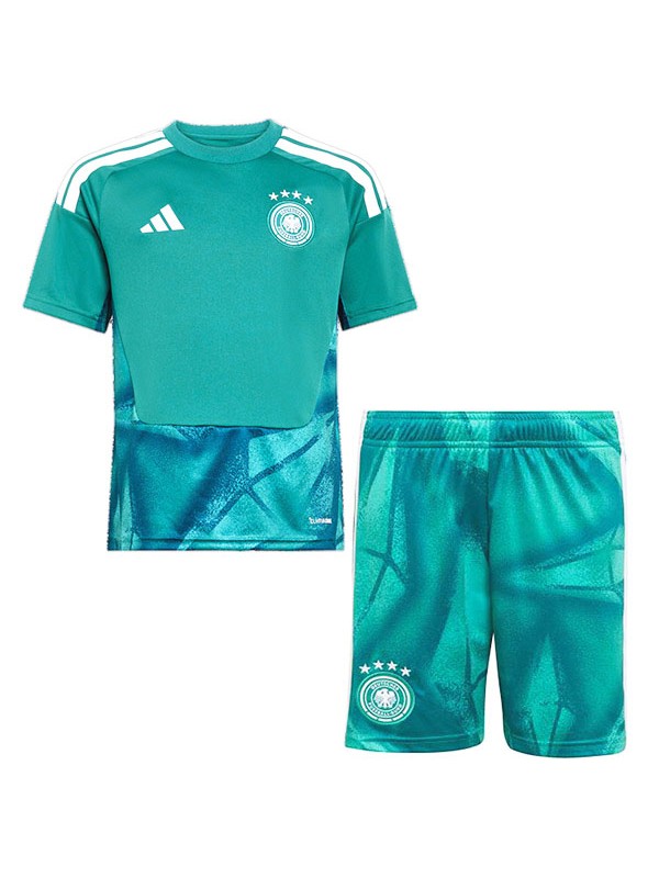 Germany maglia portiere bambini divisa verde acqua mini giovanili 2026-2027
