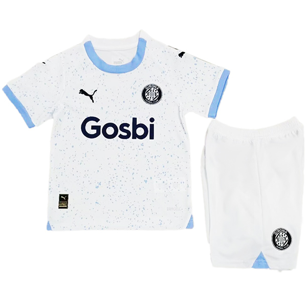 Girona away kids jersey soccer kit children second football mini shirt youth uniforms 2023-2024