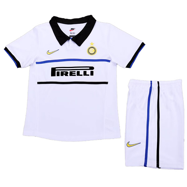 Inter milan maglia calcio retrò bambini kit bambini mini-maglietta uniformi giovanili 1998-1999