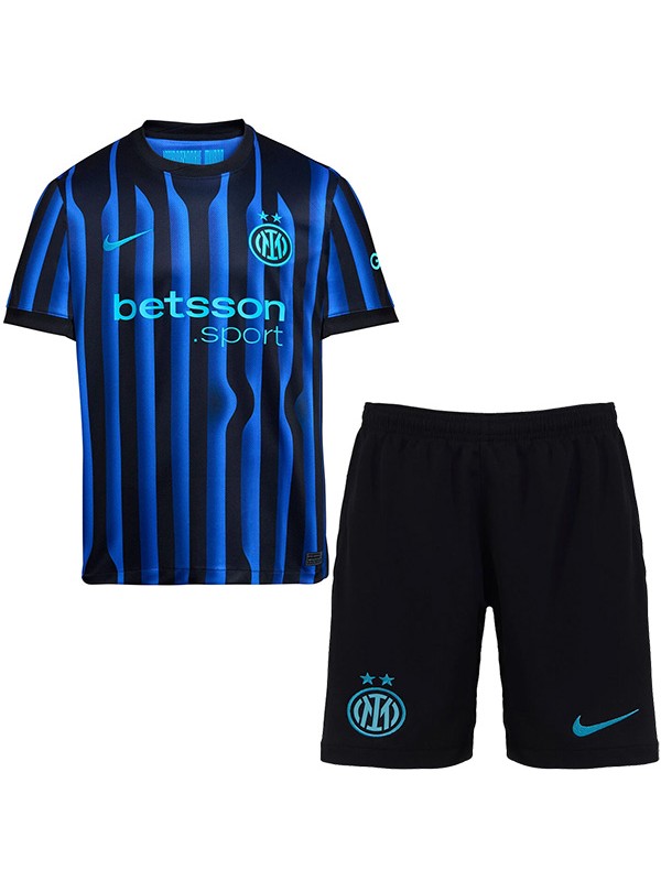 Inter milan maglia da calcio per bambini kit da calcio per bambini mini maglia da calcio per ragazzi uniformi 2025-2026