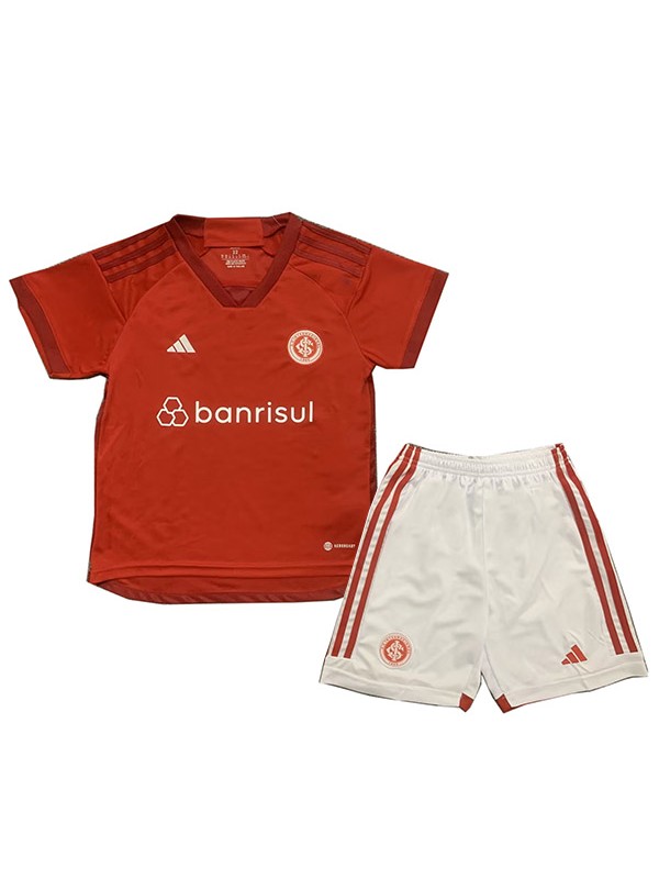 Internacional home kids kit soccer children first football shirt mini youth uniforms 2023-2024