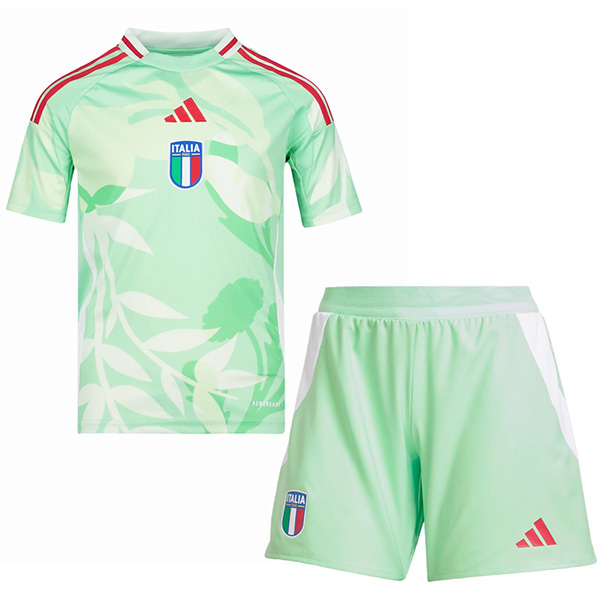 Italy maglia da calcio per bambini kit da calcio per bambini seconda maglia da calcio divise giovanili 2025-2026