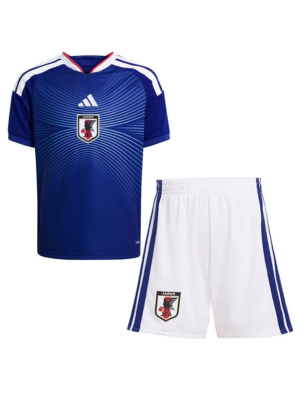Japan maglia casa bambini kit mini uniformi giovanili coppa mondo 2026