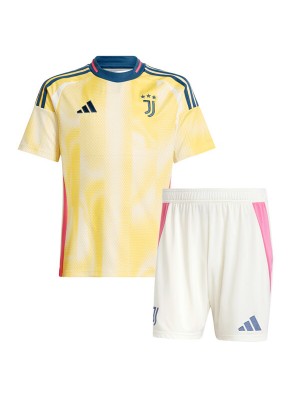 Juventus away kids jersey soccer kit children 2ed football mini shirt youth uniforms 2024-2025