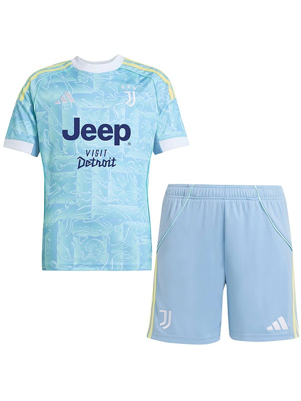 Juventus maglia da calcio per bambini kit da calcio per bambini seconda maglia da calcio divise giovanili 2025-2026