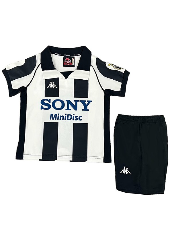 Juventus maglia da calcio retrò per bambini kit da calcio per bambini prima maglia da calcio vintage divise giovanili 1997-1998