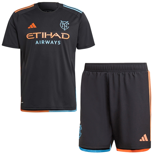 New York City away kids jersey soccer kit children second football mini shirt youth uniforms 2024-2025