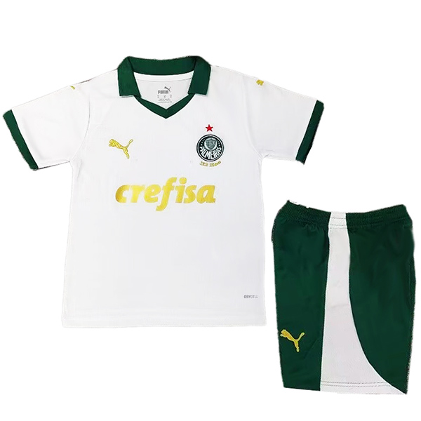 Palmeiras away kids jersey soccer kit children second football mini shirt youth uniforms 2024