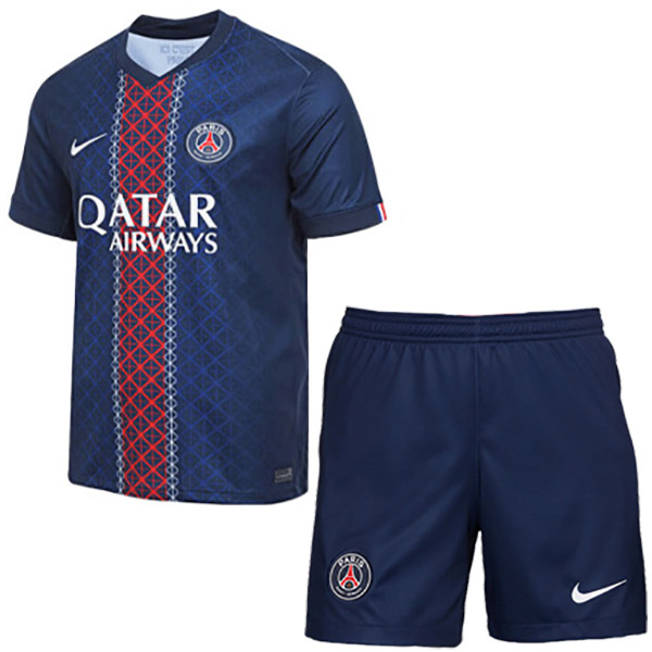 Paris Saint-Germain maglia da calcio per bambini del prima divisa da calcio mini maglia da calcio per bambini uniformi giovanili 2025-2026