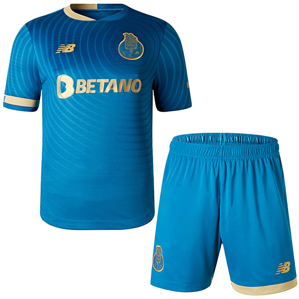 Porto third kids jersey soccer kit children 3rd football mini shirt youth uniforms 2023-2024