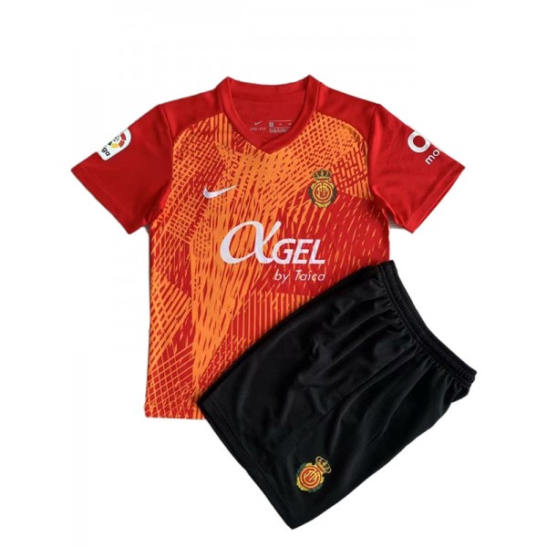 RCD Mallorca special kids jersey soccer kit children orange football mini shirt youth uniforms 2023-2024