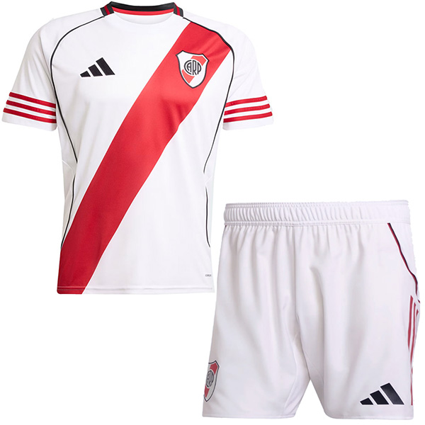 River Plate maglia da calcio per bambini kit da calcio per neonati mini maglia da calcio per bambini uniformi giovanili 2025-2026