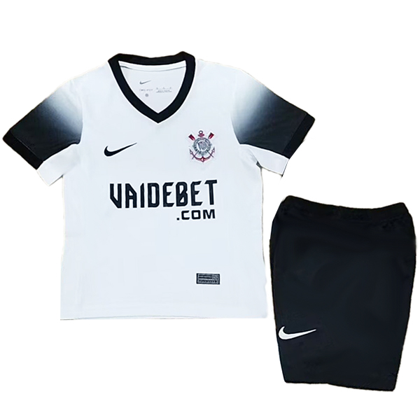 SC Corinthians home kids jersey soccer kit children first football mini shirt youth uniforms 2024-2025