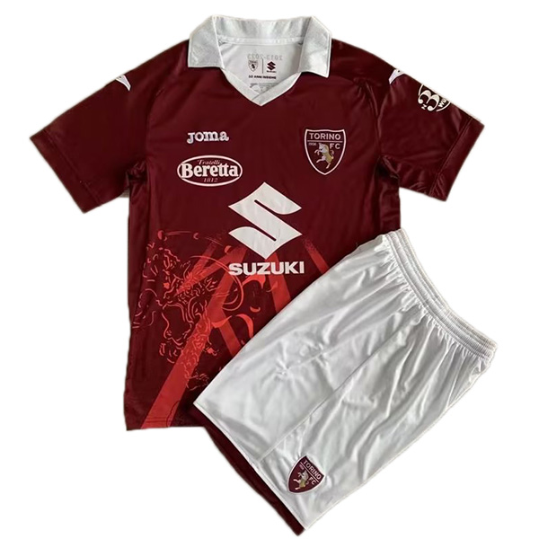 Torino kids jersey soccer special version kit children red football shirt youth uniforms 2023-2024
