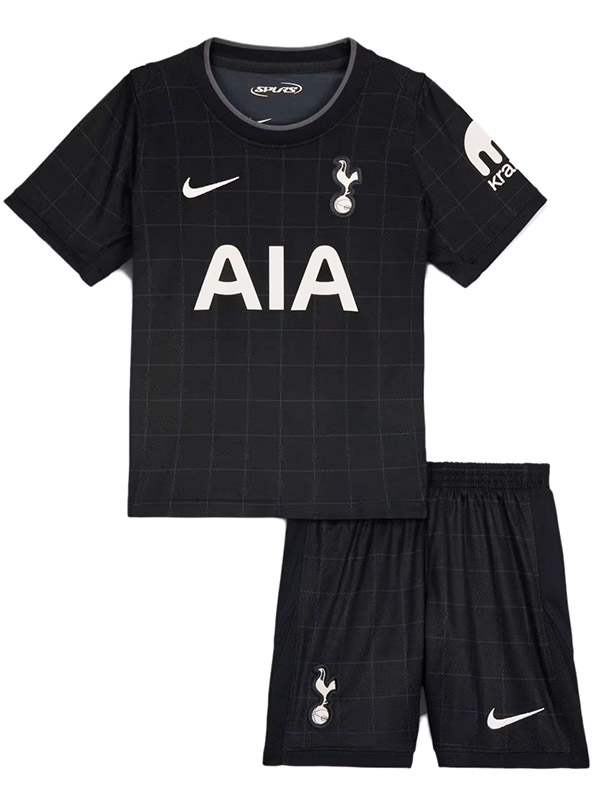 Tottenham hotspur maglia da calcio per bambini kit da calcio per bambini seconda maglia da calcio divise giovanili 2025-2026