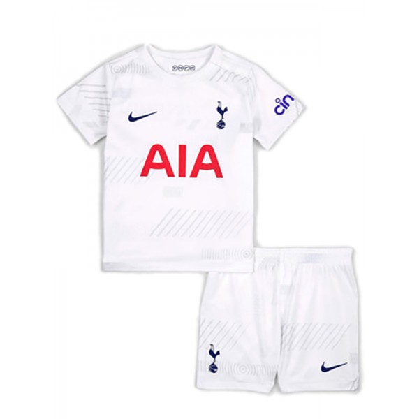 Tottenham Hotspur home kids kit soccer jersey children first football mini shirt youth uniforms 2023-2024