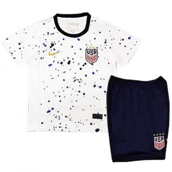 USA home kids jersey United States children first football mini shirt soccer kit youth uniforms 2023