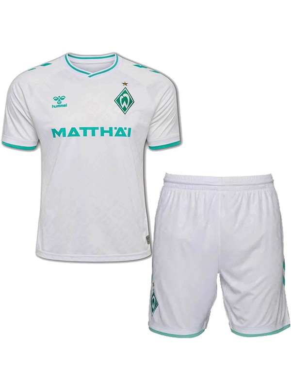 Werder bremen trikotset away kids jersey soccer kit children second football mini shirt youth uniforms 2023-2024
