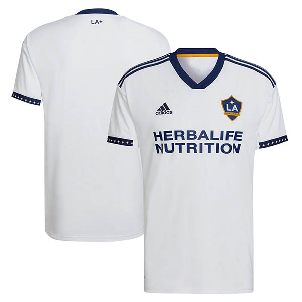 La galaxy home jersey soccer match kit men's first sportswear football tops sport shirt 2022-2023