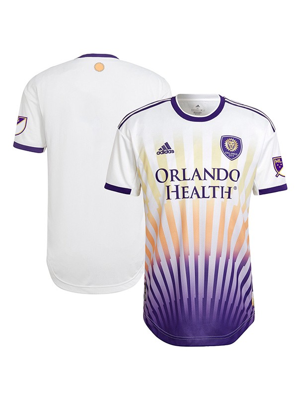Orlando City away jersey soccer uniform men's second sportswear football top shirt 2022-2023