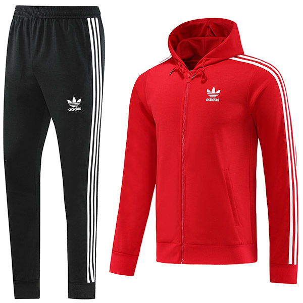 Adas hoodie jacket football sportswear tracksuit full zipper uniform men's training kit outdoor red soccer coat 2023-2024