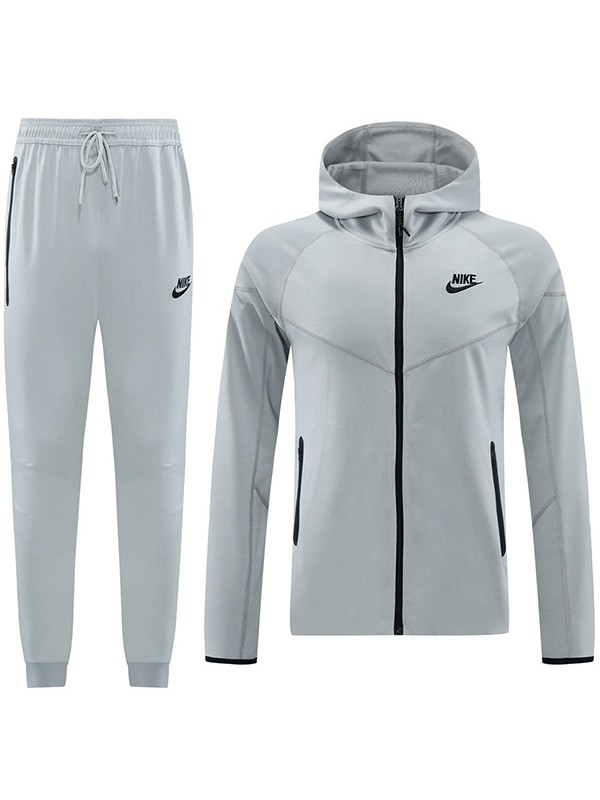 Adas felpa con cappuccio tuta grigia divisa da allenamento maschile 2025-2026