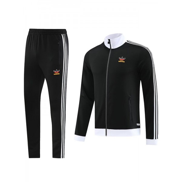 Adas Jacket football sportswear tracksuit black full zipper uniform men's training kit outdoor soccer coat 2023-2024