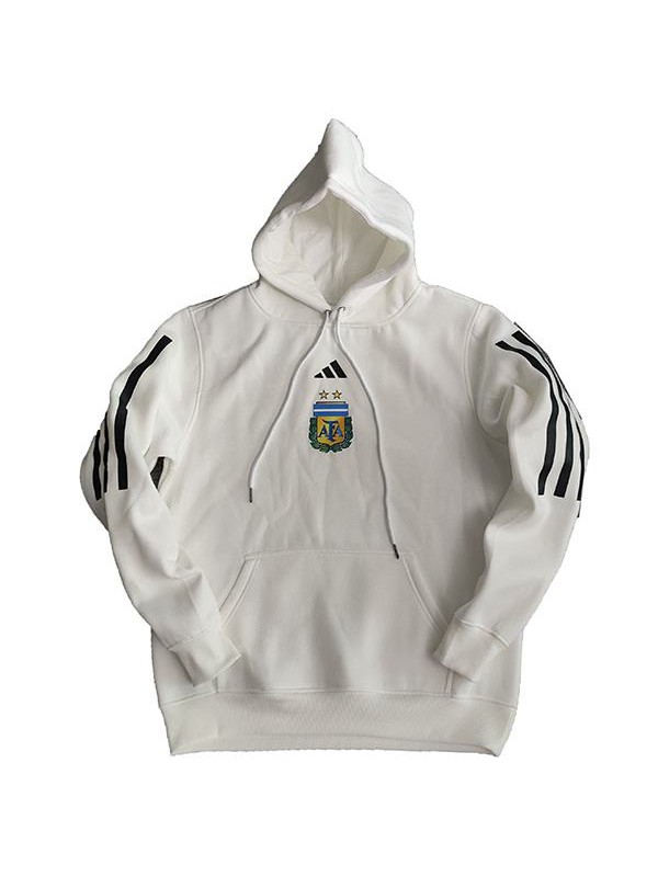 Argentina hoodie jacket football sportswear tracksuit white uniform men's training jersey kit soccer coat 2022