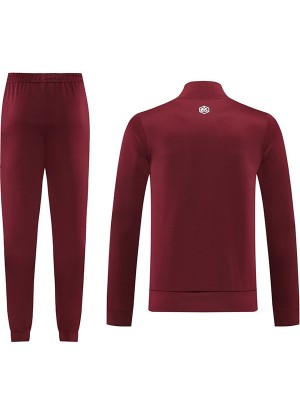 Arsenal giacca tuta bordeaux completo allenamento bordeaux uomo 2025-2026