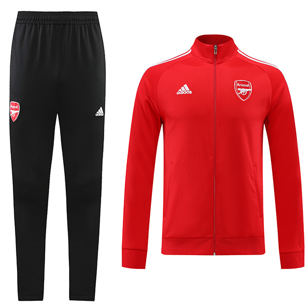 Arsenal jacket red football sportswear tracksuit full zipper uniform men's training kit outdoor soccer coat 2022-2023