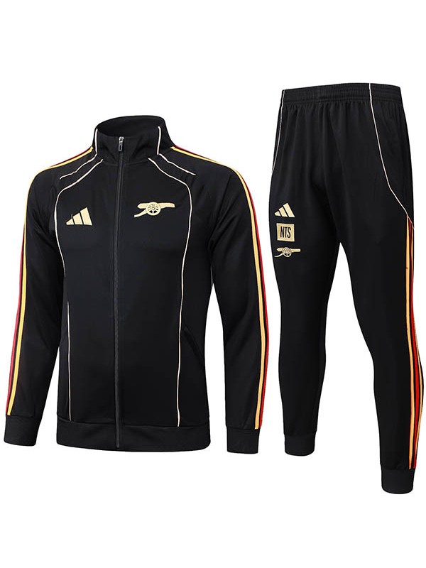 Arsenal giacca tuta allenamento uomo nera kit 2025-2026