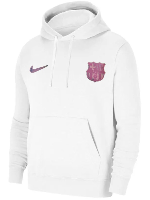 Barcelona giacca con cappuccio tuta camicia bianca allenamento uomo 2025-2026