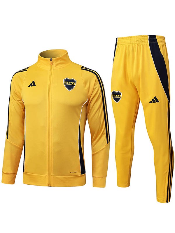 Boca Juniors giacca tuta gialla kit allenamento uomo 2025-2026
