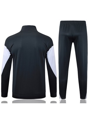Inter milan giacca da calcio abbigliamento sportivo tuta da ginnastica cerniera intera uniforme da uomo grigio bianco kit da allenamento giacca da calcio per esterni 2025-2026