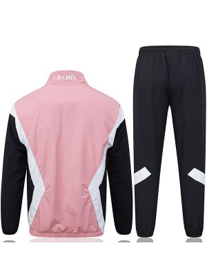 Jordan paris saint-germain giacca antivento tuta rosa kit allenamento uomo 2025-2026